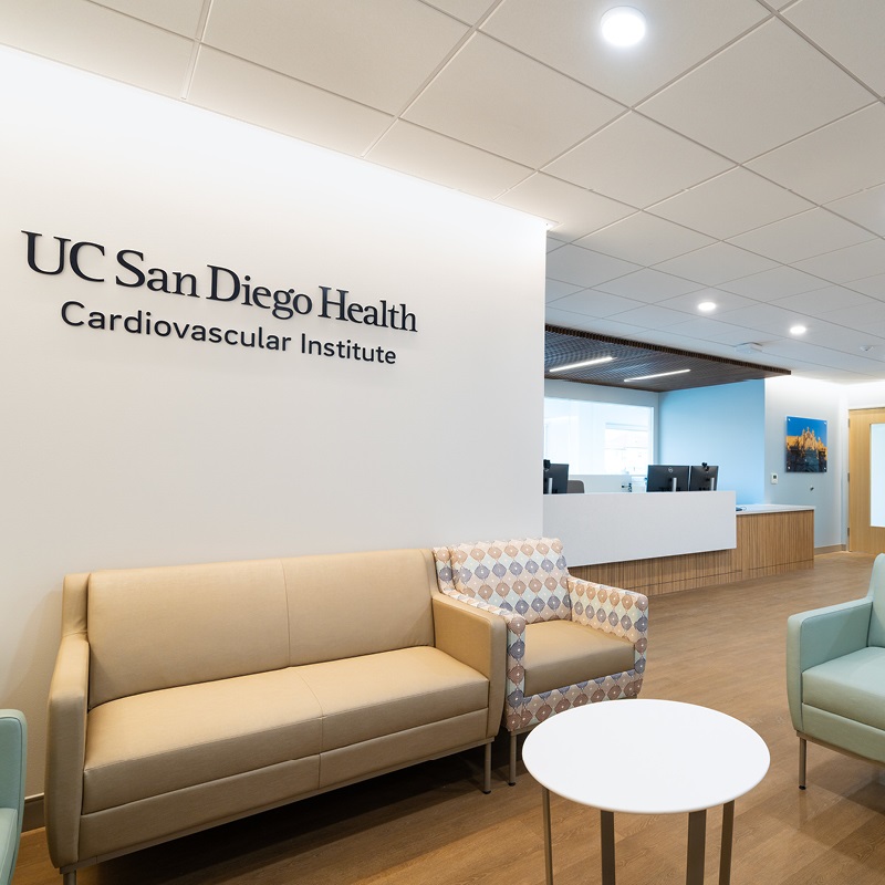 Lobby of Bankers Hill Clinic